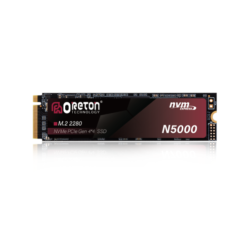 Alternative view of M.2 NVMe SSD N5000