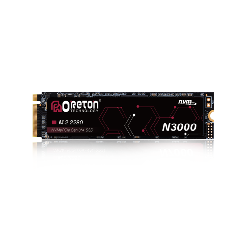 Alternative view of M.2 NVMe SSD N3000