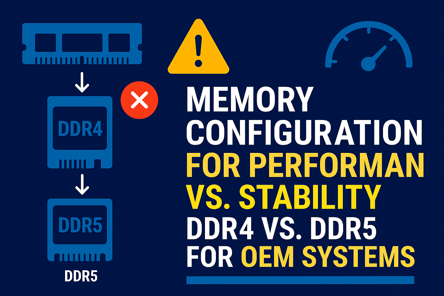 Memory Configuration for Performance vs. Stability: DDR4 vs. DDR5 for ...